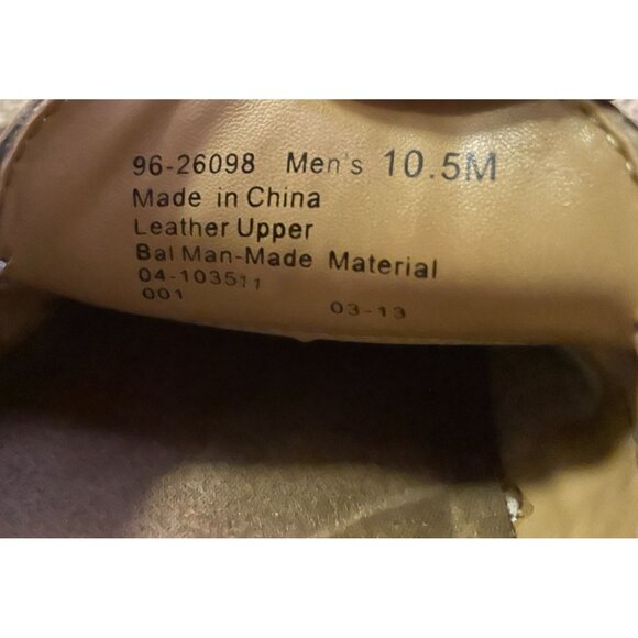 Chaps Men’s Loafers 10.5M Brown Leather Tassel Slip On Dress Shoes 96-26098 - Picture 9 of 16